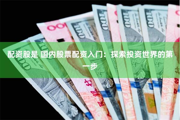 配资股是 国内股票配资入门：探索投资世界的第一步